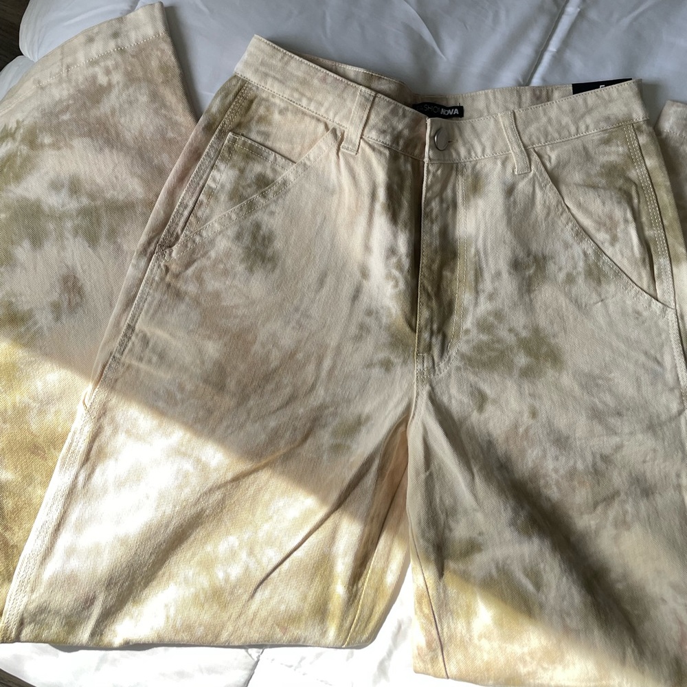 Fashion Nova tie dye jeans
